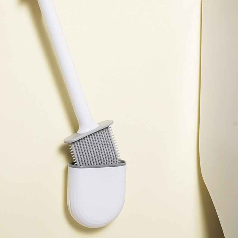 Flexible Silicone Toilet Brush Holder