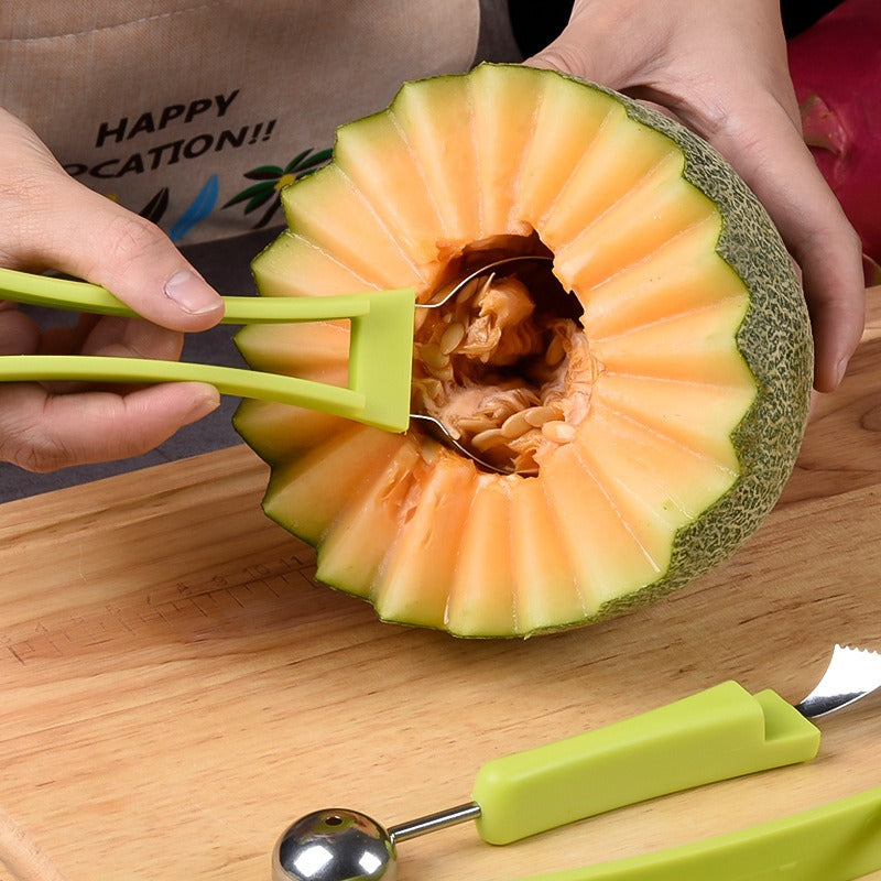 Scoop Troop Melon Baller & Scoop Set Kitchen Tool Fruit & Vegetable Seed  Cleaner