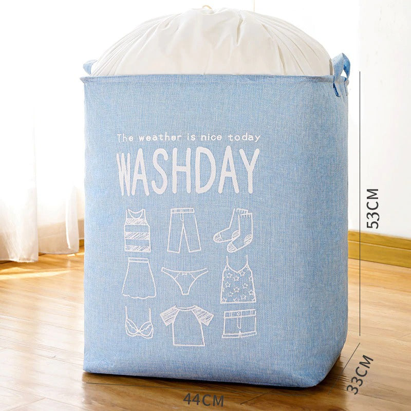 Foldable Laundry Bag with Iron Frame – Homesong Market
