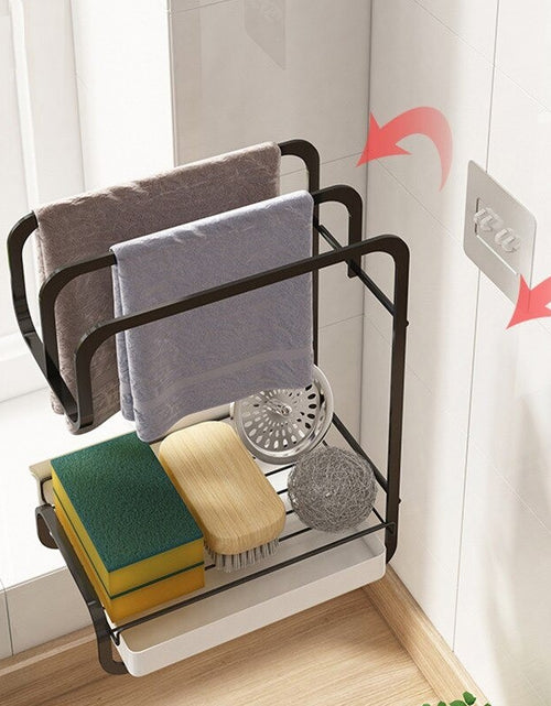 Load image into Gallery viewer, Kitchen Towel and Sponge Rack

