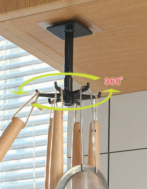 Load image into Gallery viewer, 360° Rotating Hook Organizer
