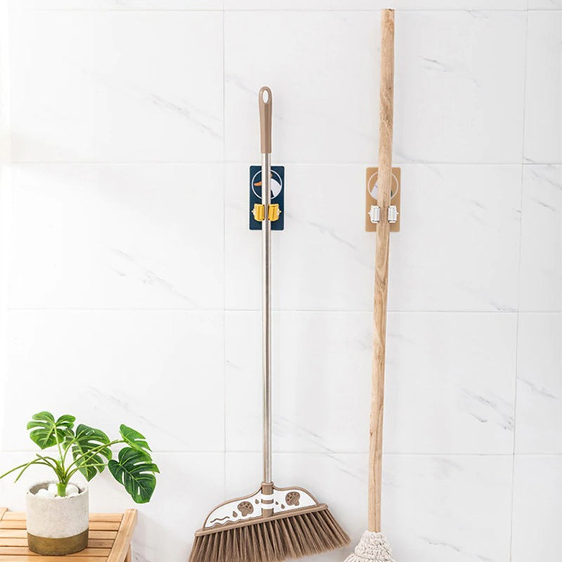 Cute Mop and Broom Hanger