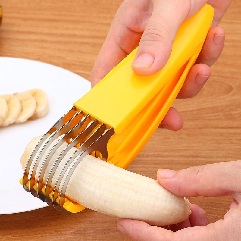 Banana Slicer Fruit Vegetable Sausage Slicer - Inspire Uplift