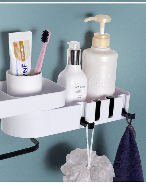 Load image into Gallery viewer, Rotatable Corner Bathroom Shelf Organizer
