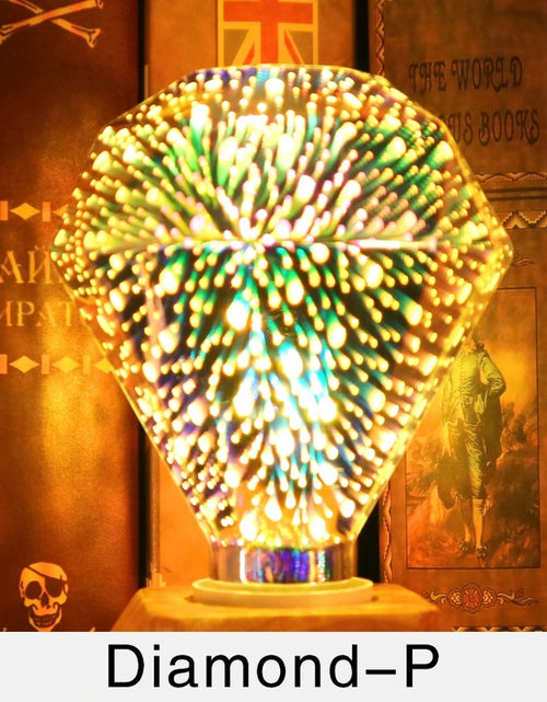 Load image into Gallery viewer, 3D Fireworks Effect LED Light Bulb
