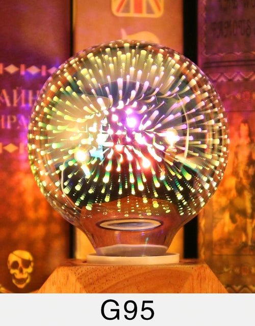 Load image into Gallery viewer, 3D Fireworks Effect LED Light Bulb
