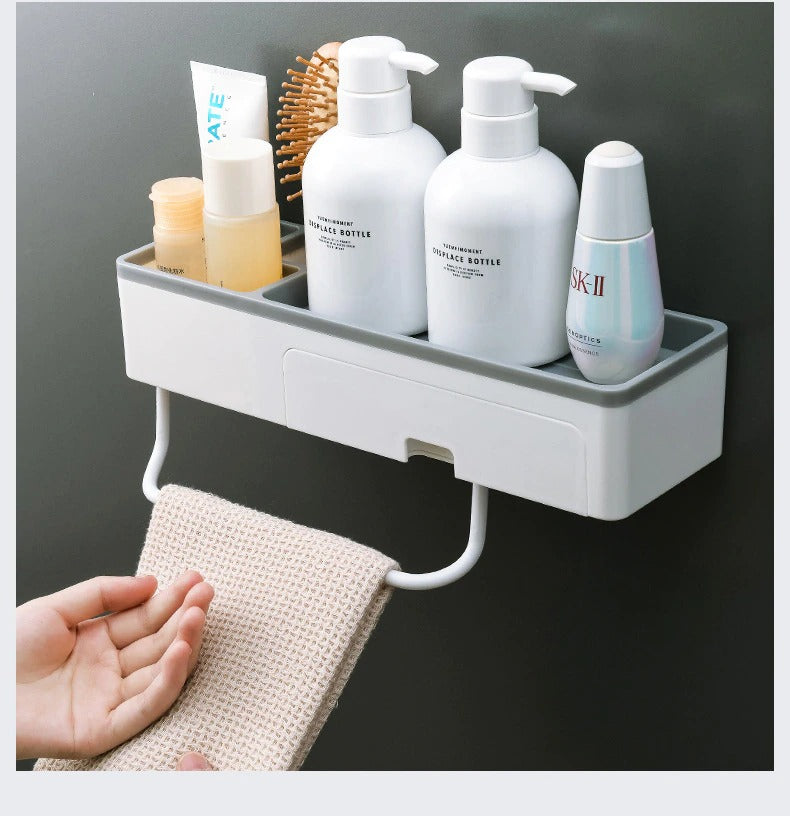 Mounted Floating Bath Shelf