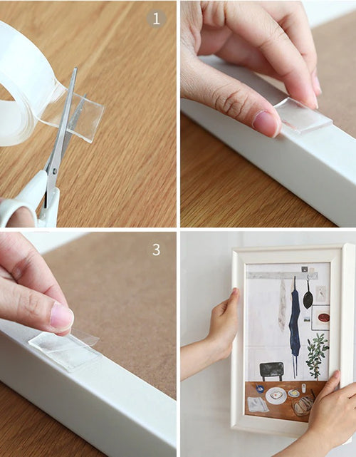 Load image into Gallery viewer, Strong Transparent Double-Sided Reusable Tape

