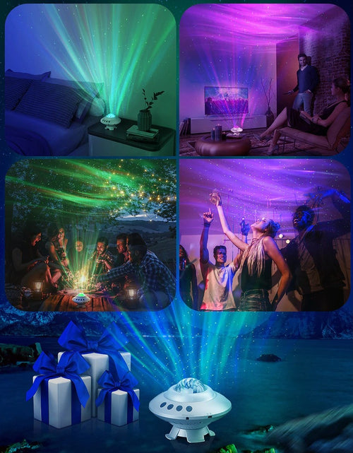 Load image into Gallery viewer, Aurora Star Northern Light Projector w/ Built-in Bluetooth Music Speaker And Remote Controller Gift for Kids and Adults
