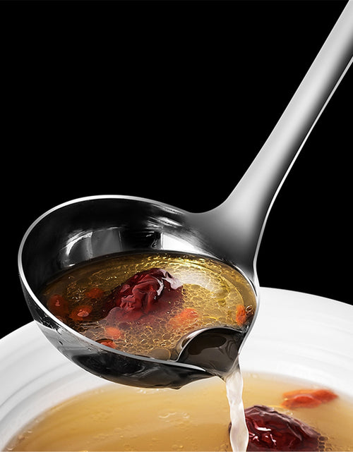 Load image into Gallery viewer, Stainless Steel Oil Separator Soup Ladle
