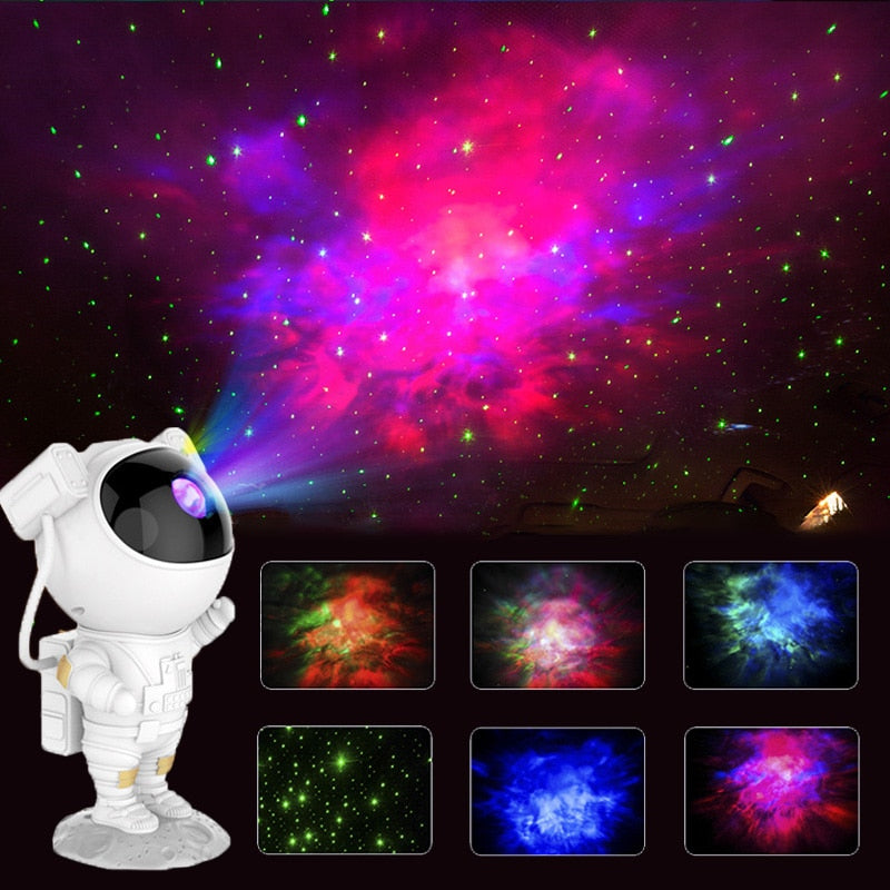 Astro Galaxy Night Light Projector w/ Remote Controller