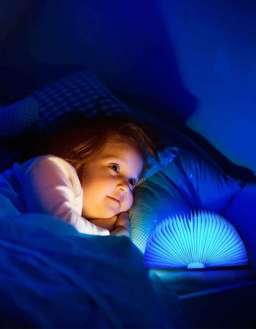 Load image into Gallery viewer, Contemporary Multi-Color 3D LED Portable Creative Book Night Light

