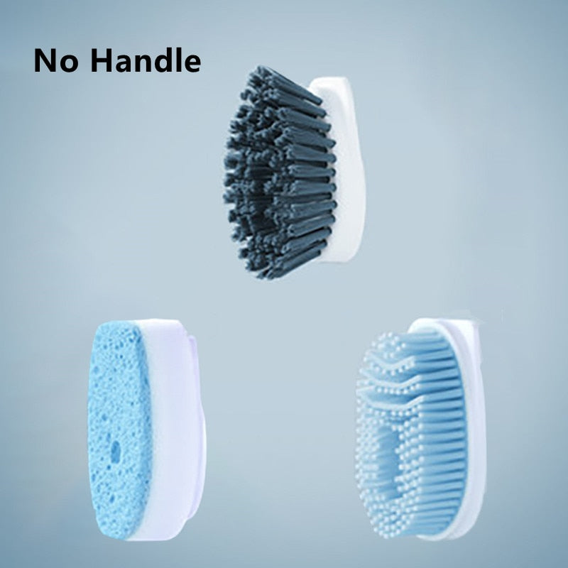 All for Kitchen Soap Detergent Dispenser Dishwashing Sponge Scrubber Dish Silicone Cleaning Brush Other Tool Accessories Gadgets
