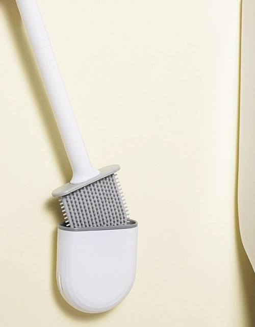 Load image into Gallery viewer, Soft Silicone Toilet Brush w/ Holder

