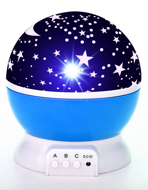 Load image into Gallery viewer, Rotating Star Galaxy Projector Lamp LED Night Light Baby Lamp Decor Gift for Children and Adults

