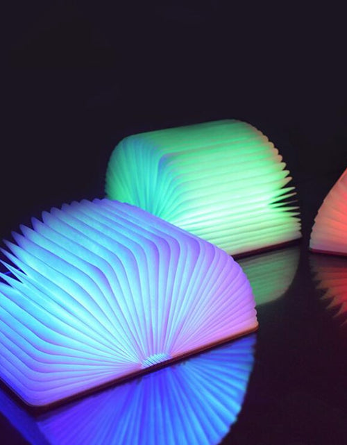 Load image into Gallery viewer, Contemporary Multi-Color 3D LED Portable Creative Book Night Light
