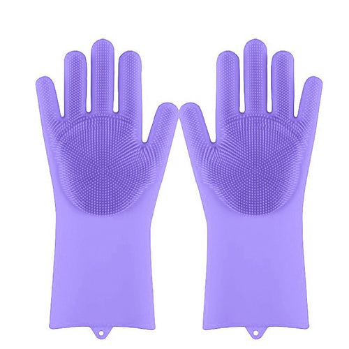 Load image into Gallery viewer, Magic Silicone Washing Gloves
