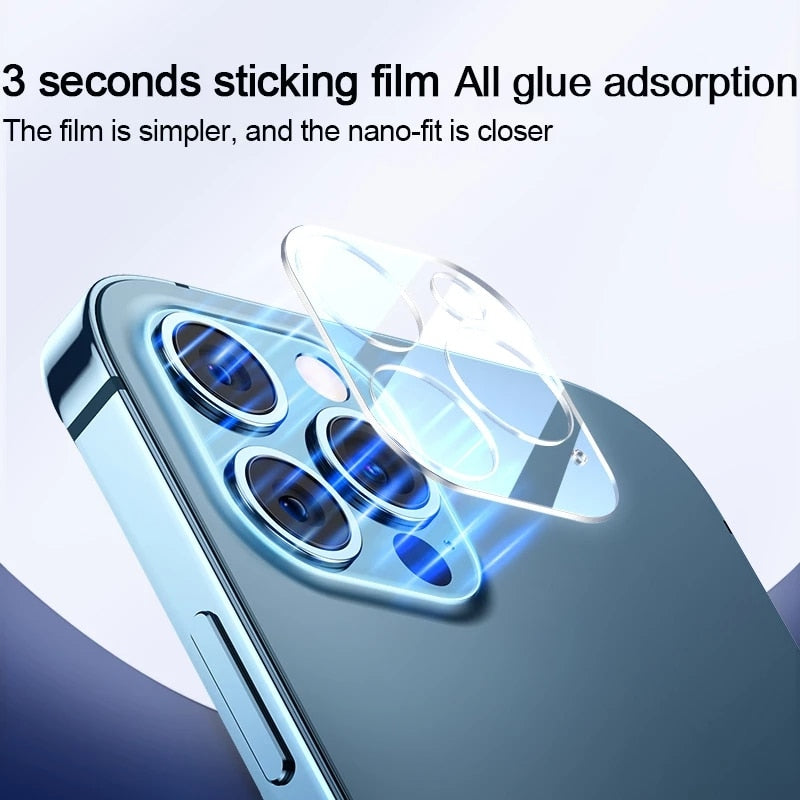 iPhone Tempered Glass Camera Protector (4 pcs)