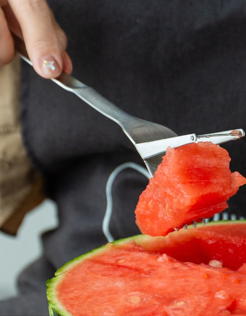 Load image into Gallery viewer, 2-in-1 Watermelon Knife Fork
