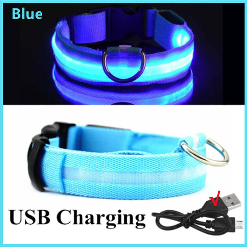 Load image into Gallery viewer, LED Dog Harness Collar USB Rechargeable
