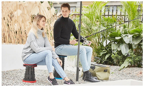 Load image into Gallery viewer, Portable Retractable Stool Chair

