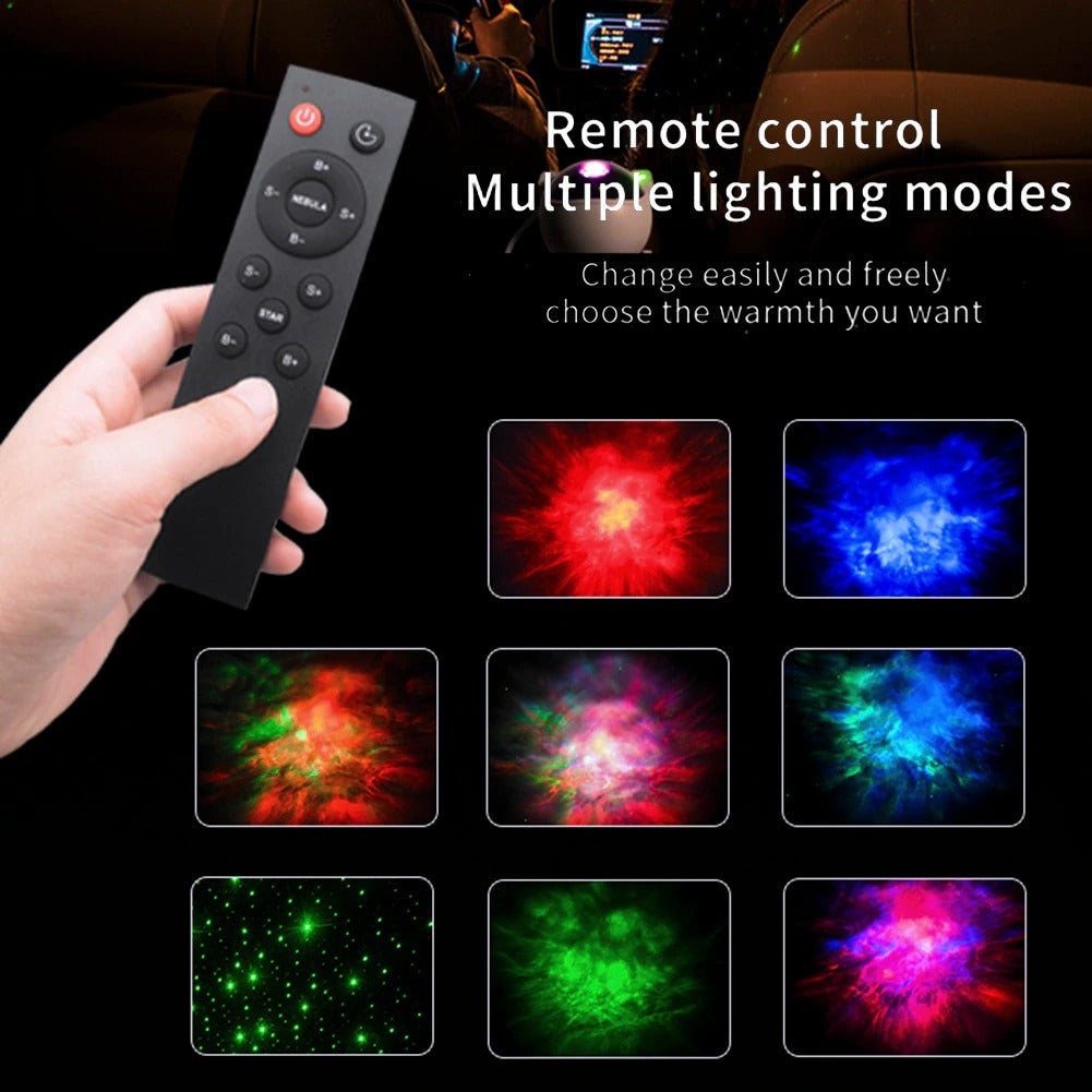 Astro Galaxy Night Light Projector w/ Remote Controller