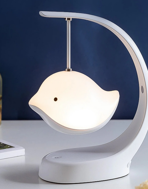 Load image into Gallery viewer, Rechargeable Bluetooth Wireless Music Desk Lamp Bird Shaped LED Night Light
