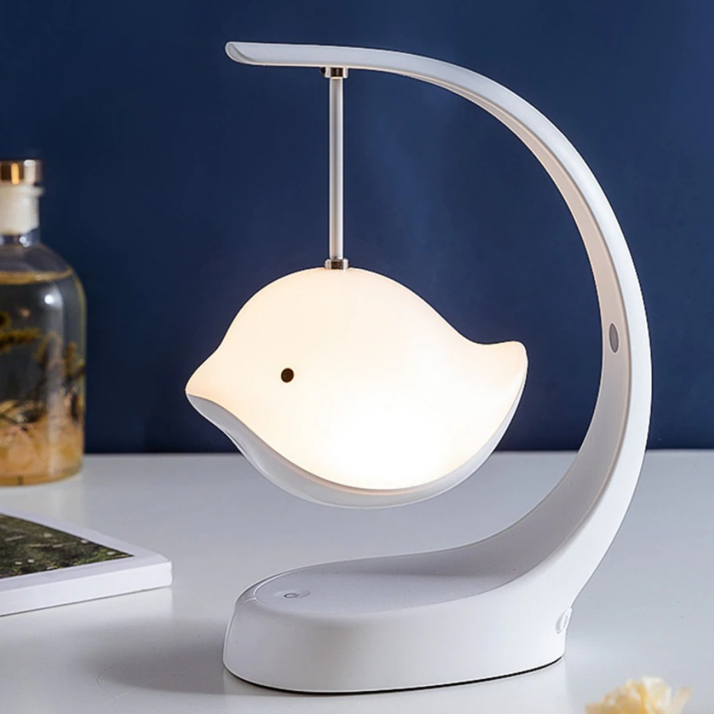 Rechargeable Bluetooth Wireless Music Desk Lamp Bird Shaped LED Night Light